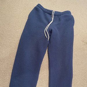 Muttonhead Fleece Sweatpants, Blue, Size XS